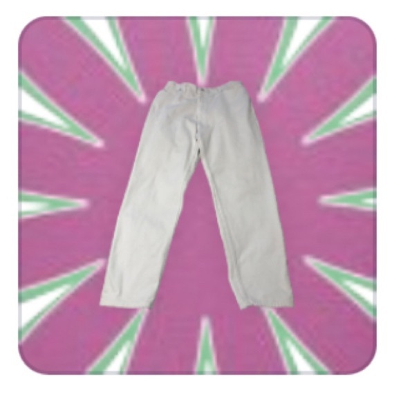 🌟Host Pick🌟Faded Glory Size 16 White Denim 100% Cotton Jeans - Picture 2 of 13